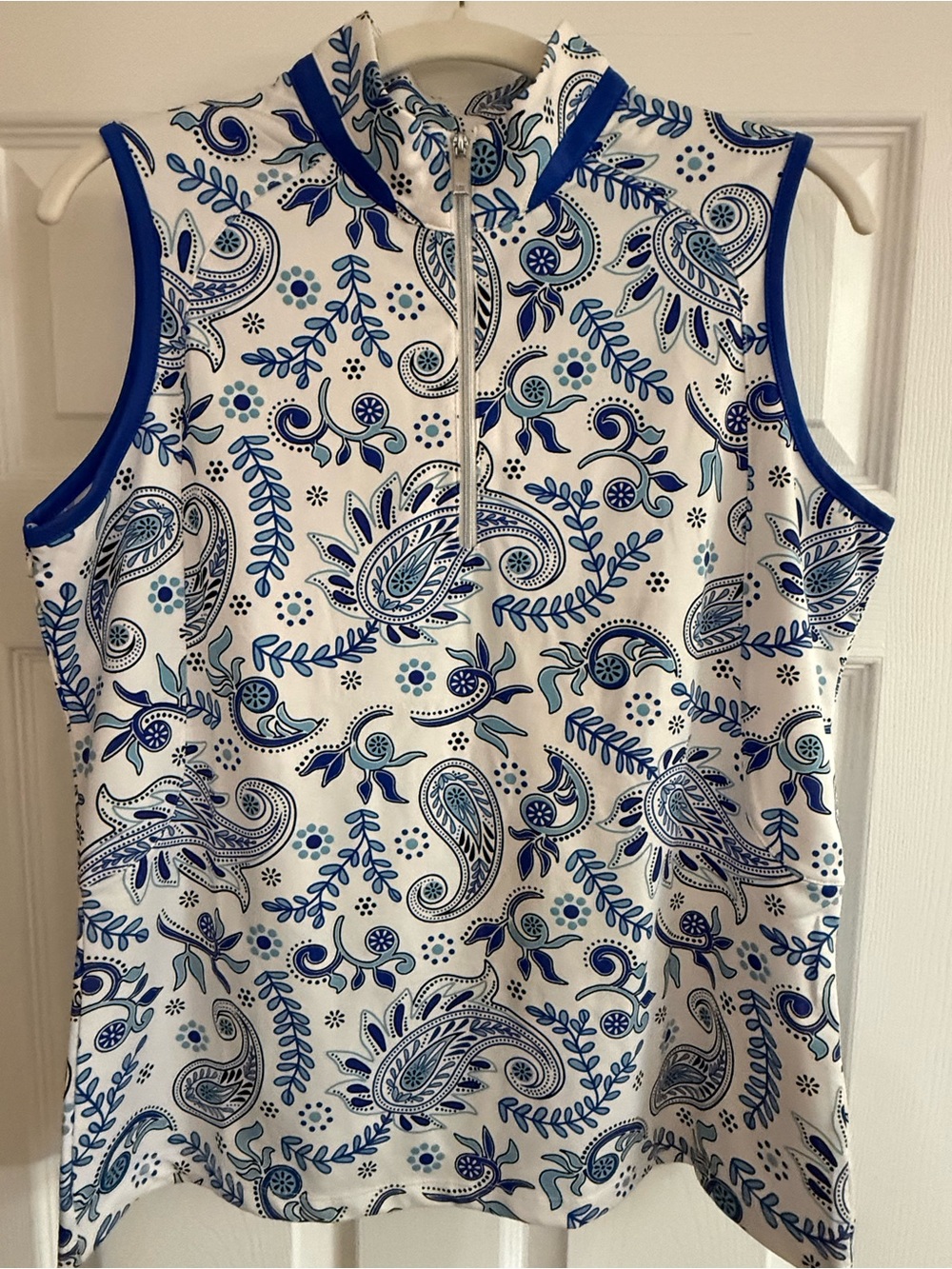 Tail Activewear Women’s Sleeveless Golf Shirt, size Large, $38